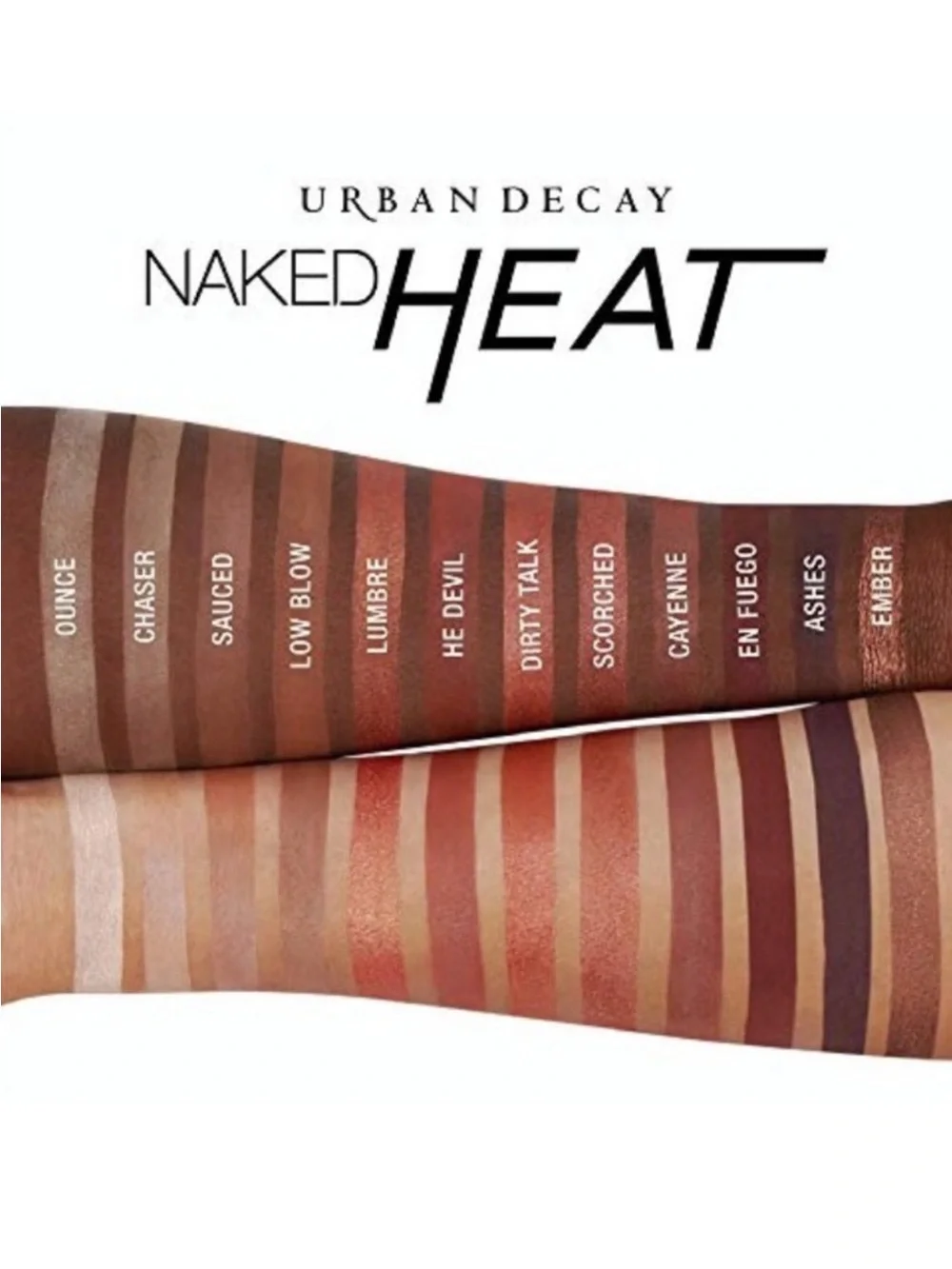URBAN DECAY NAKED HEAT EYESHADOW PALETTE